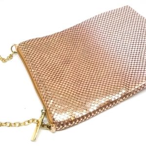 Rose Gold Metallic Handbag